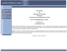 Tablet Screenshot of lefchak.com
